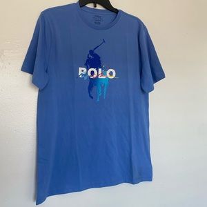 Polo Ralph Lauren blue T-shirt big boys size extra-large (18-20)